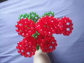 串珠玫瑰花视频教程,轻松学会制作浪漫花朵
